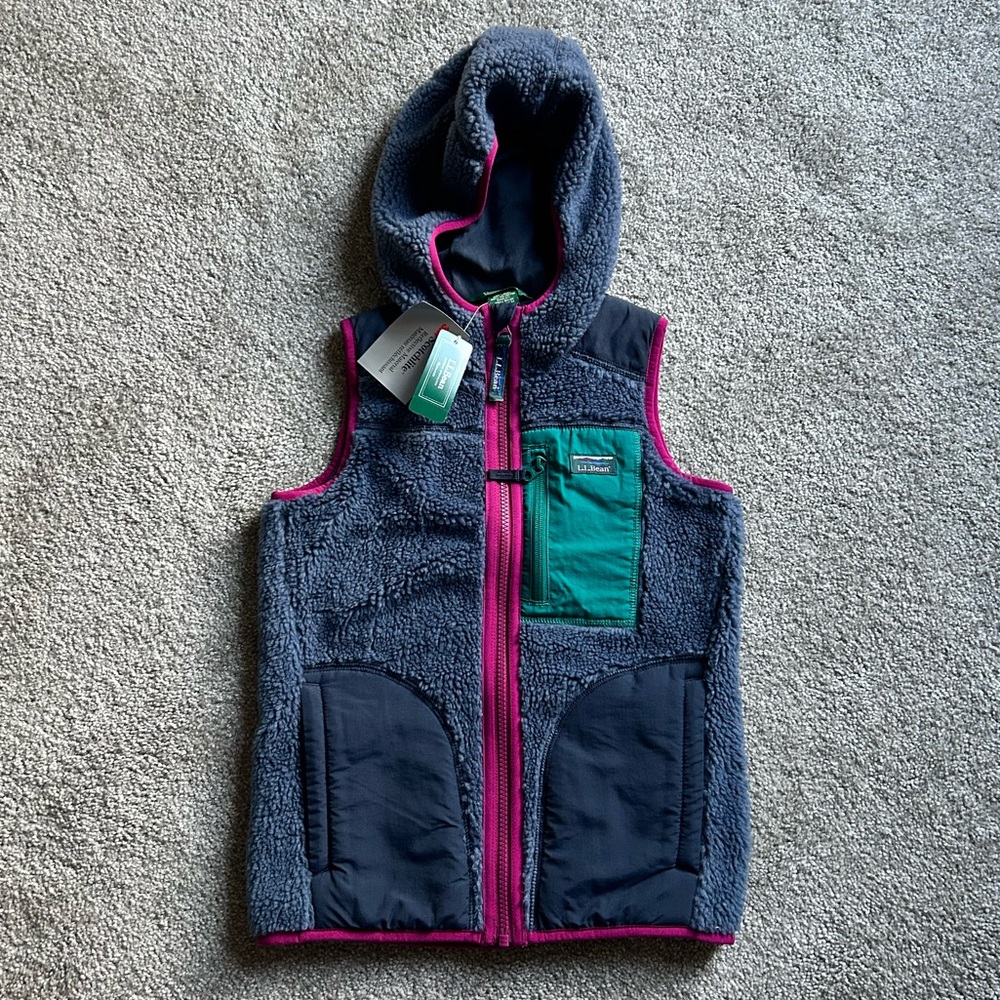L. L. Bean Youth Sherpa Vest
